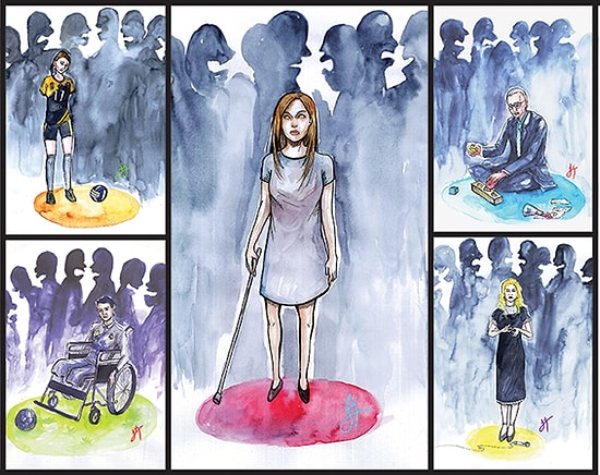 Engelliler Haftası İçin Uyarıcı ve Çarpıcı Bir Proje: Dikkat Engel Çıkabilir