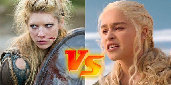 3. Toughest blonde: Lagertha vs. Daenerys Targaryen