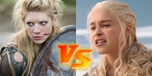3. Toughest blonde: Lagertha vs. Daenerys Targaryen