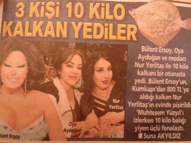 3. Denizlerin ekosistemine tatlı bir dokunuş mahiyetinde alınan 10 kg kalkan balığı