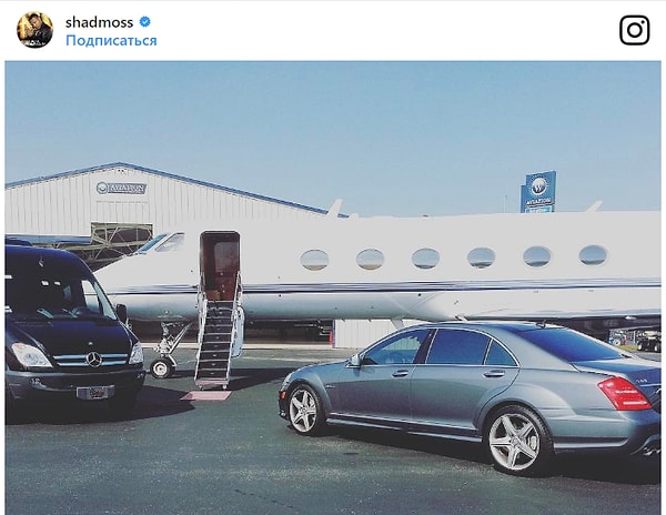 2. Недавно рэпер выложил в свой Instagram это фото, подписав, что он отправляется в Нью-Йорк на шоу.