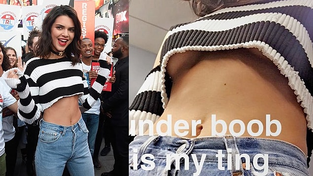 16 Times Celebrities Rocked The Underboob Trend Onedio Co