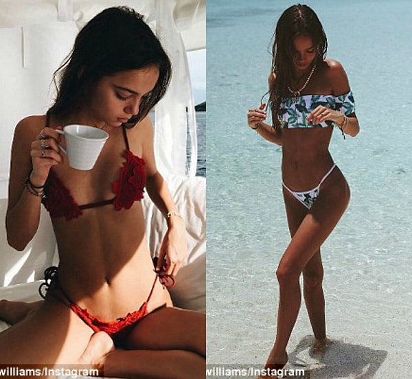 9. ...пить кофе и демонстрировать стройную фигуру...