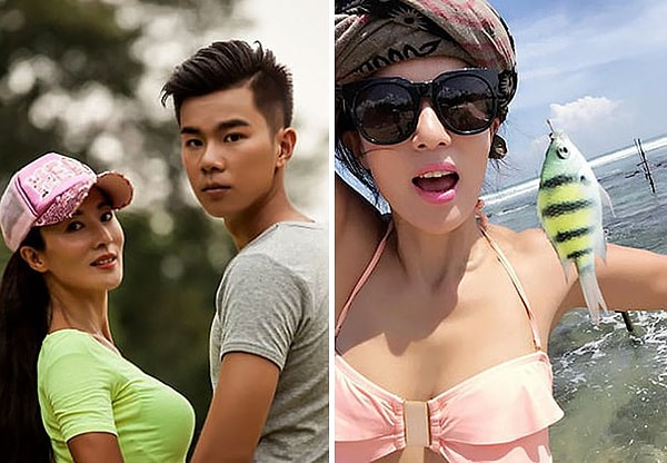 3. У Лю нет ни одной морщинки, а ее форме могу позавидовать многие молодые девушки