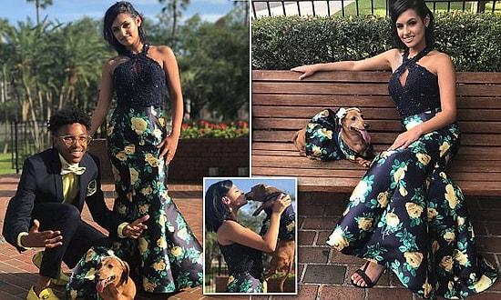 This 18-Year-Old Amazed Everyone By Making The Same Outfit She Wore To The Prom For Her Dog