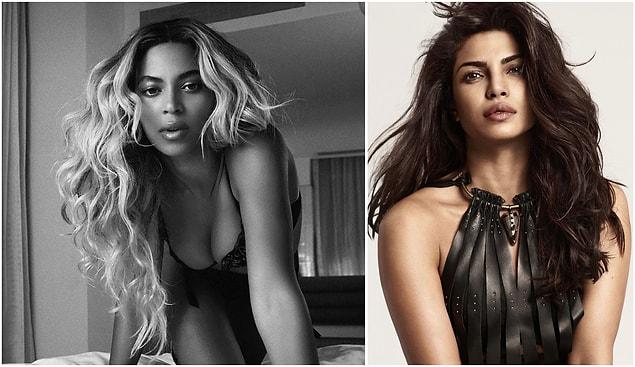 The list of "World's Most Beautiful 30 Women," where Beyonce was first and Priyanka Chopra was second, is as follows: