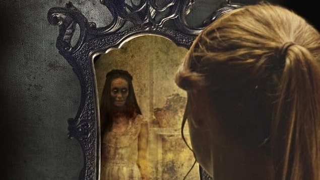 16. Your brain can play tricks on you to make you see monsters in the mirror, called the Troxler Effect.