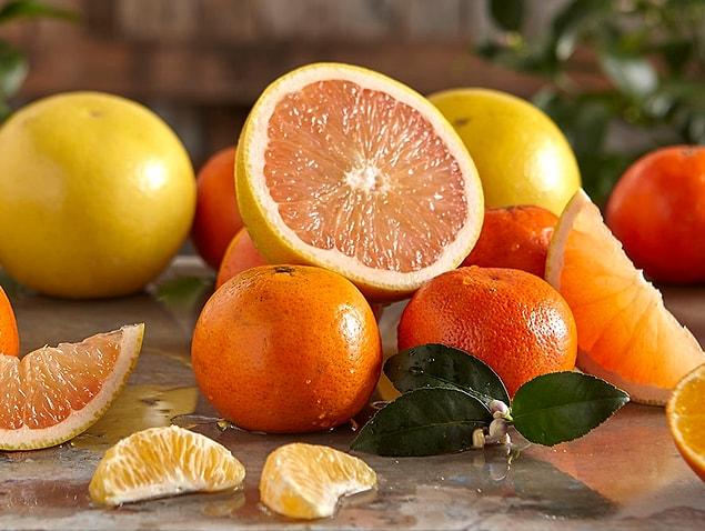 4. Oranges, grapefruits, and tangerines.