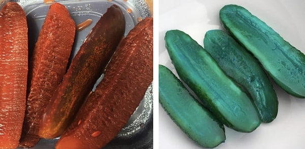 4. Огурцы, маринованные в порошке для растворимых напитков