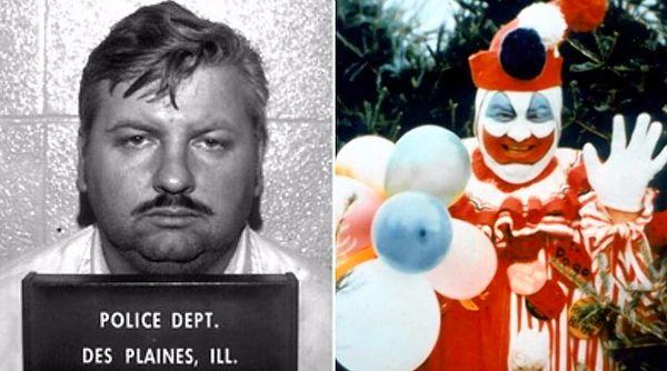 9. John Wayne Gacy, or the “Killer Clown” dressed as “Pogo the Clown” during children parties. He lured teenage boys by deception or took them by force and then sexually assaulted, tortured, and murdered them.