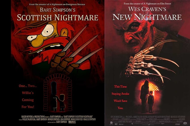 20. Simpsonlar / Elm Sokağında Kabus 7: Yeni Kabus (1994)