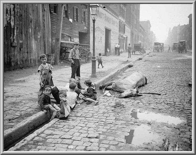 10. New York caddeleri, 1900.