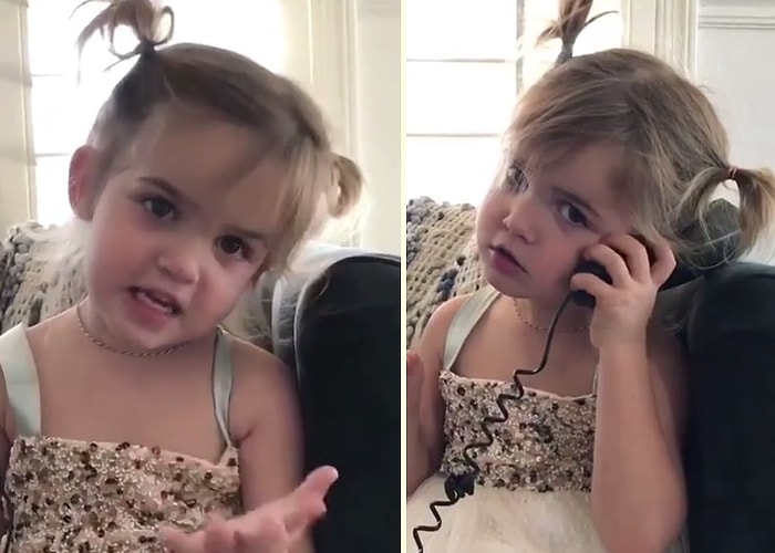 Çalışmıyor Bu! Yeni Nesil Ufaklığın Eski Tarz Telefonla İmtihanı!