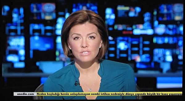 1. Во время просмотра фильма эфир прервался, и диктор тревожным голосом оповестил о начале нашествия зомби. Вы немедленно берете телефон и звоните любимому человеку. Что скажете?