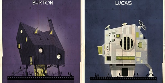 Как выглядели бы дома режиссеров, если бы они строили их так же, как делали фильмы