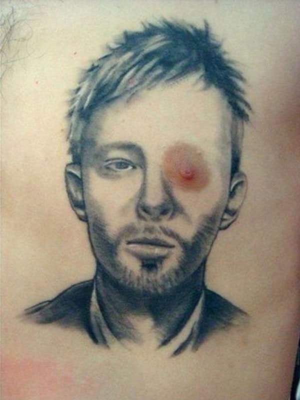 9. Даже сложно представить, какому сумасшедшему фанату Radiohead пришла в голову эта идея...