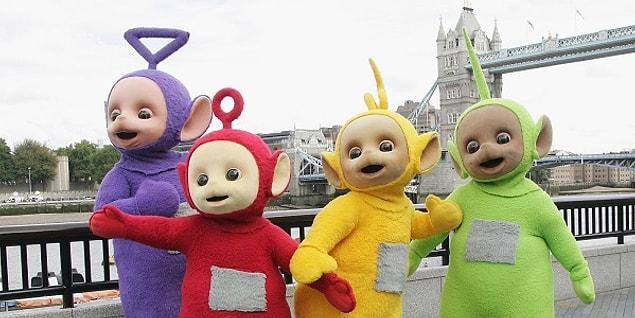 9. The horrible outlook of Teletubbies which the children unfortunately loved.