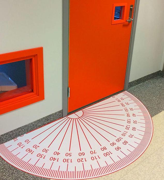 30. And finally, here's every math teacher's dream door mat!