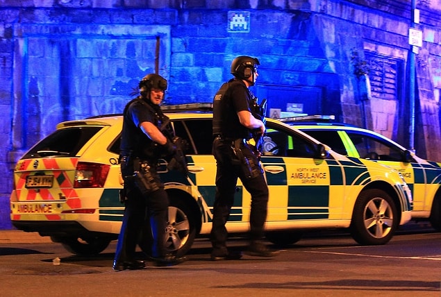 Police was informed that US singer Ariana Grande's concert was attacked.