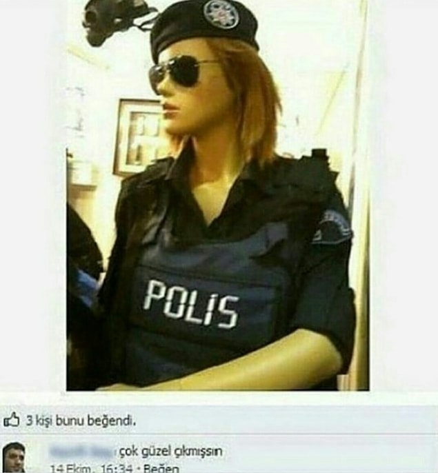 3. Manken gibi hakikaten.