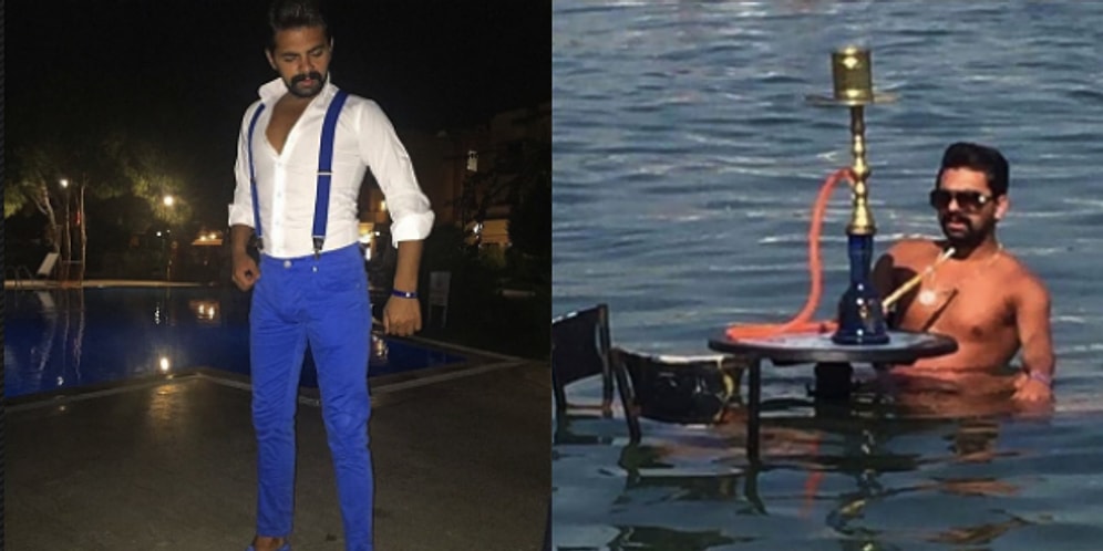 Sosyal Medyada Kısa Parliament'e Benzetilen Tarzıyla Nargile ve Bıyık İkonu: Erzin Soylu