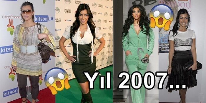 Kardashian Sülalesindeki Moda Anlayışının 2007'den Bu Yana Değişimini Gösteren 23 Kare