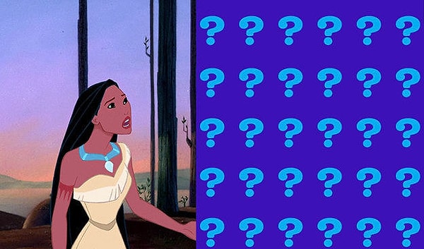 3. С кем спорит Покахонтас?