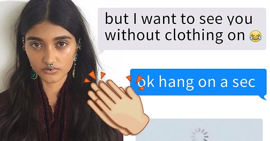 Bir Kadının Kendisinden Çıplak Fotoğraf İsteyen Erkeği Dumur Ettiği Efsane Mesaj