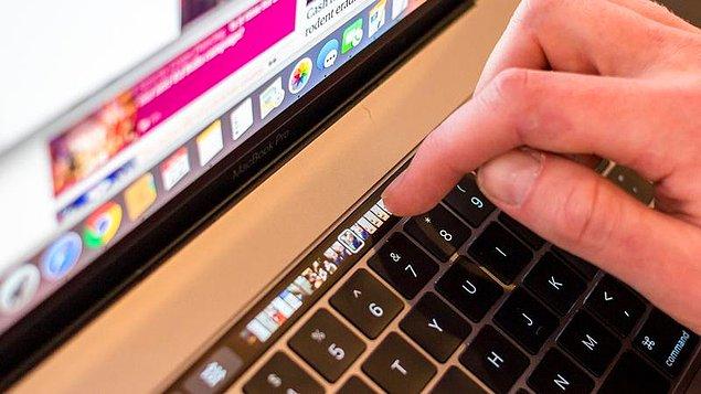 MacBook'larda yeni bir dokunmatik kontrol olacak.