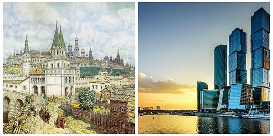 9 фото известнейших городов мира, сделанных до того, как они стали таковыми