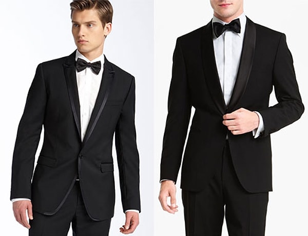 6. Длинный галстук несовместим со смокингом.