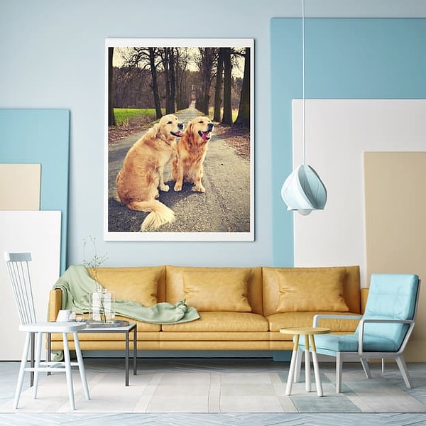 5. Ровно ли висит эта картина?