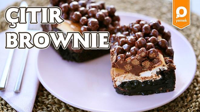 Brownie’nin Yeni Hali 3 Katlı! Çıtır Brownie Nasıl Yapılır?