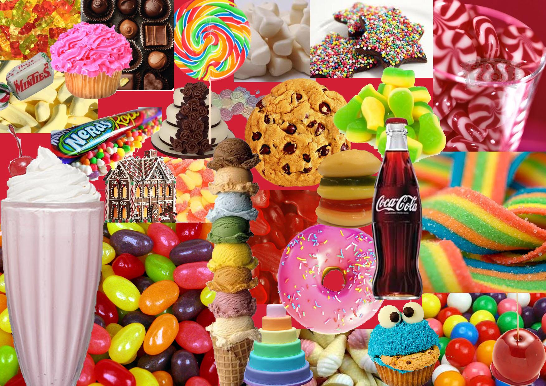 Junk Food Collage Tumblr - Food Ideas.