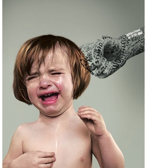 Violence can be verbal.