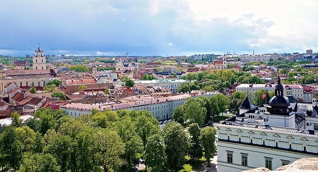 3. Vilnius, Litvanya