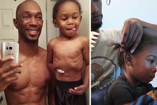 Doğuştan Kalp Rahatsızlığı Olan Oğluyla İlgilenme Şekliyle Yılın Babası Ödülüne Layık Adam