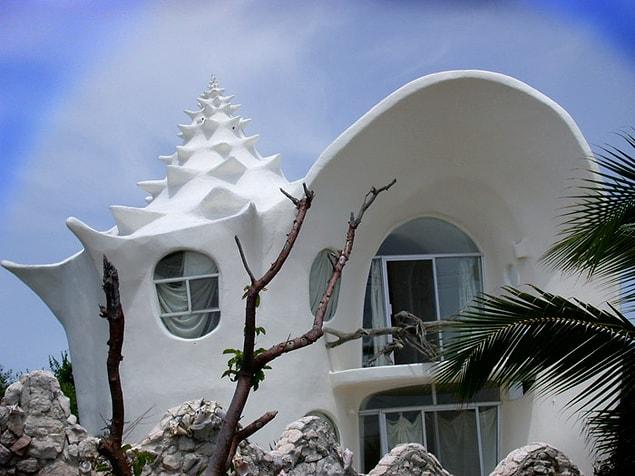 15. Conch Shell House, Isla Mujeres, Mexico