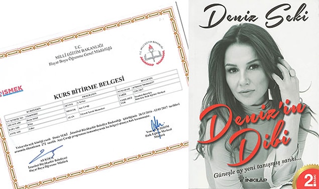 Sezen Aksu ve Nazan Öncel'in sözünü dinledi; asla boş durmadı, yazdı, çizdi, üretti, bir sürü kurs sertifikası aldı.