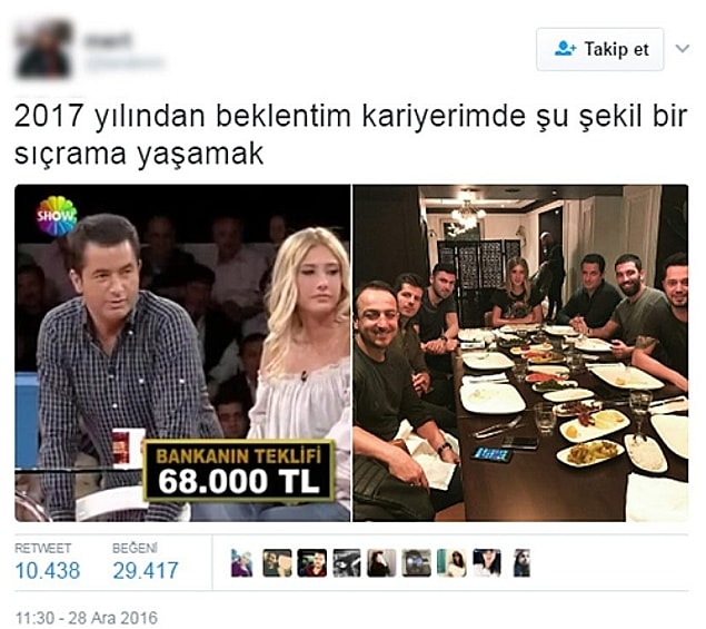 3. Şeyma Subaşı ya da Bahar Candan 2019'da milletvekili olur.