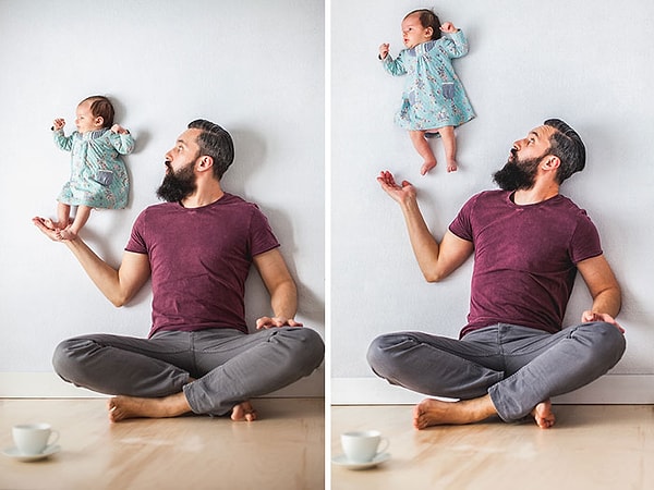 5. "Bütün mobilyaların üzerine zıplıyor ve uçabiliyor gibi davranıyordu."