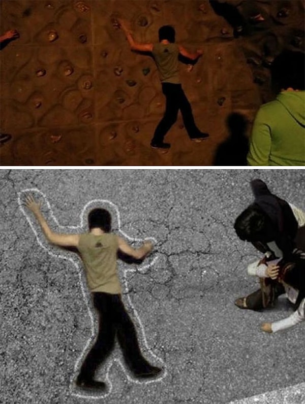 8. "Поменяйте фон на что-то более пугающее..."