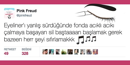 Kadınların Baş Belası Eyeliner ile İlgili Attıkları Tweetlerle Güldüren 15 Kişi