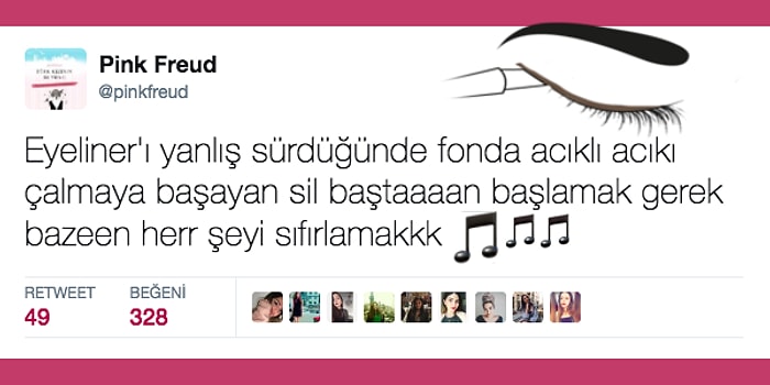 Kadınların Baş Belası Eyeliner ile İlgili Attıkları Tweetlerle Güldüren 15 Kişi