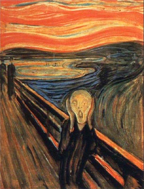 27. The Scream, Edward Munch - Norveç