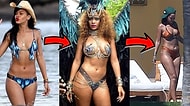 Yürü Be Riri! Rihanna'dan Kilosunu Eleştirenlere Instagram'dan Kapak Gibi Cevap!
