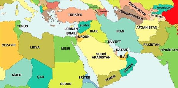 3. Yüzölçümü açısından Katar çok küçük bir devlet.