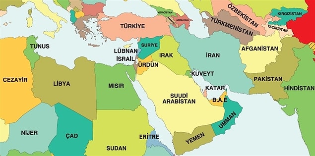 3. Yüzölçümü açısından Katar çok küçük bir devlet.