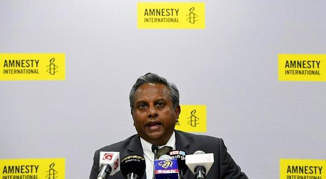 Uluslararası Af Örgütü Genel Sekreteri Salil Shetty "yöneltilmiş olan suçlar tamamen asılsızdır" dedi.