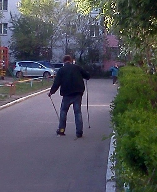 Иногда погода не соответствует желаниям. Но разве это когда-то останавливало омичей?